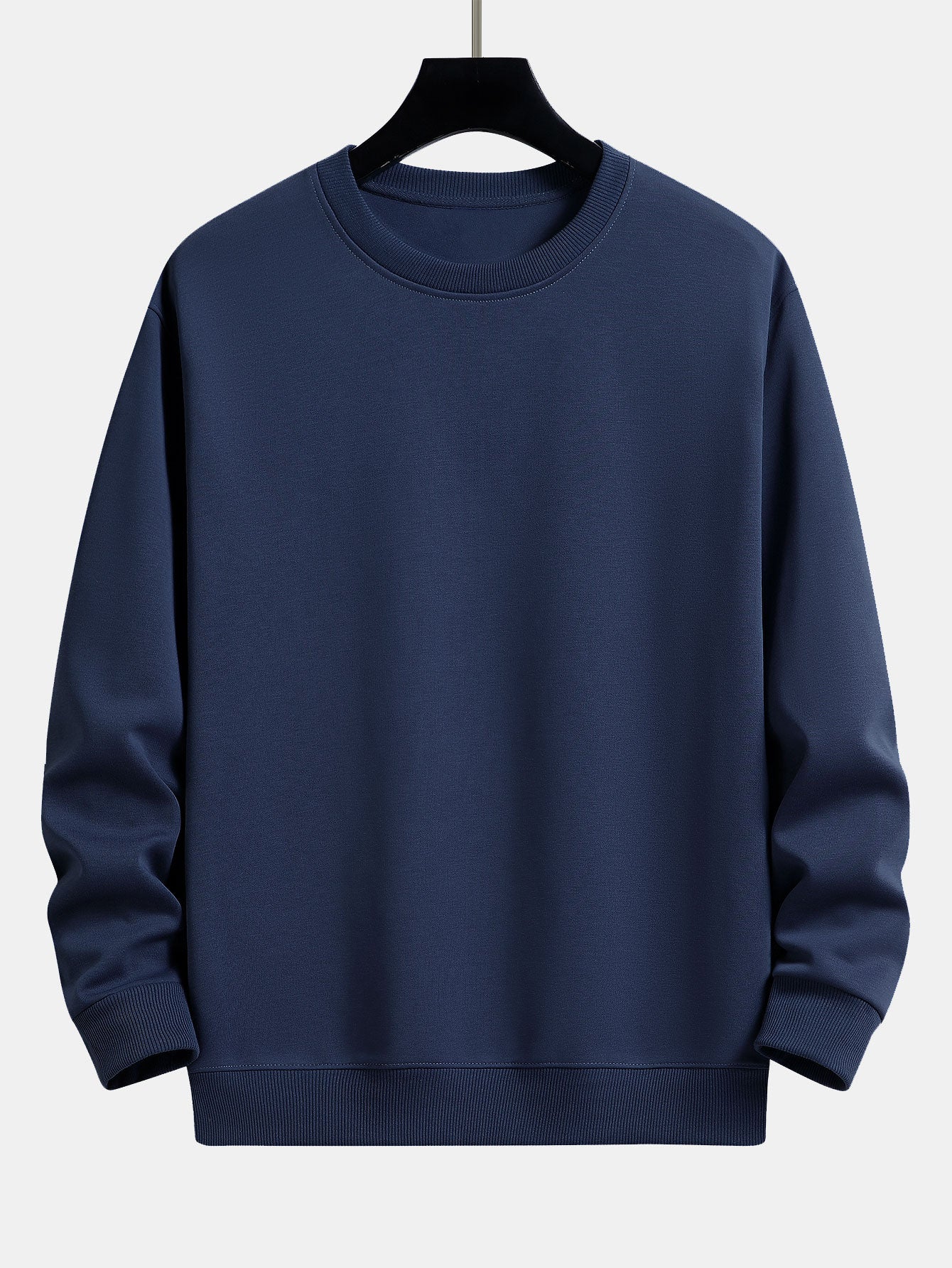 VARENO Basic Einfarbiges Sweatshirt