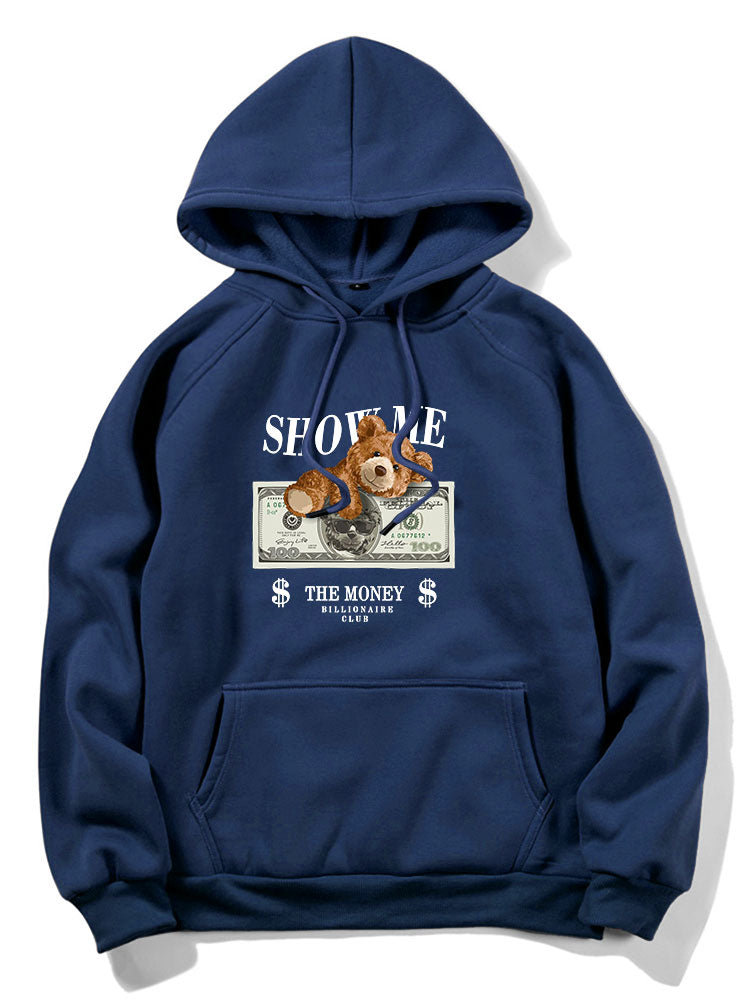 VARENO Money Bear Kapuzenpullover