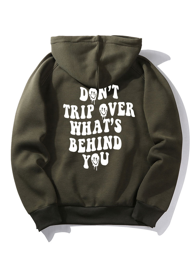 VARENO Hoodie mit Textaufdruck