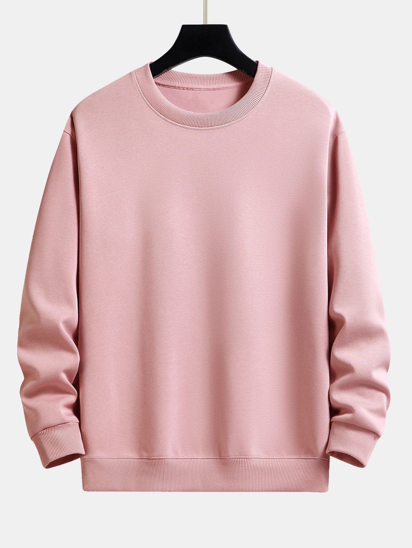 VARENO Basic Einfarbiges Sweatshirt