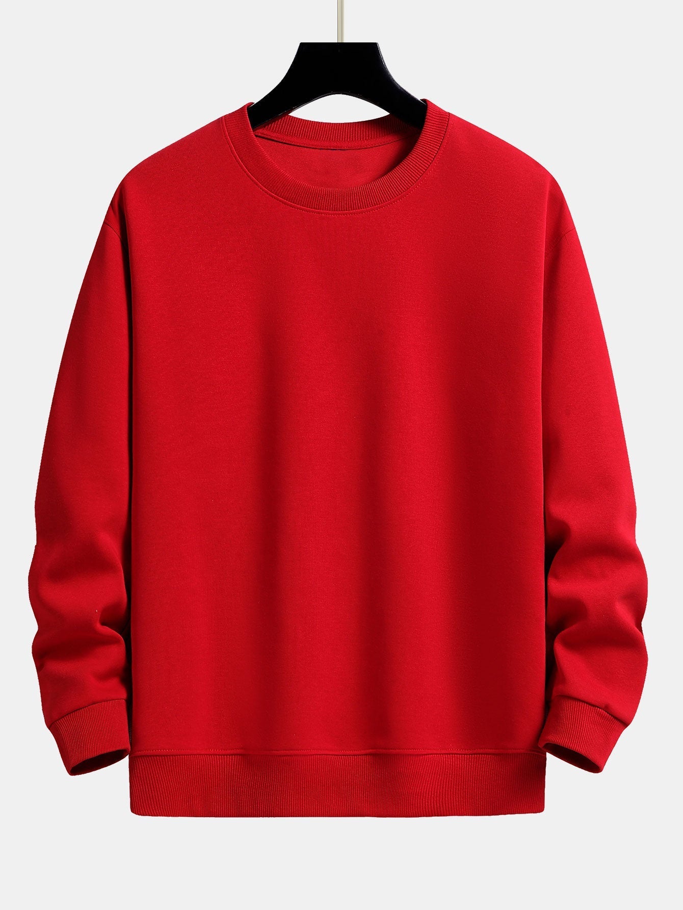 VARENO Basic Einfarbiges Sweatshirt