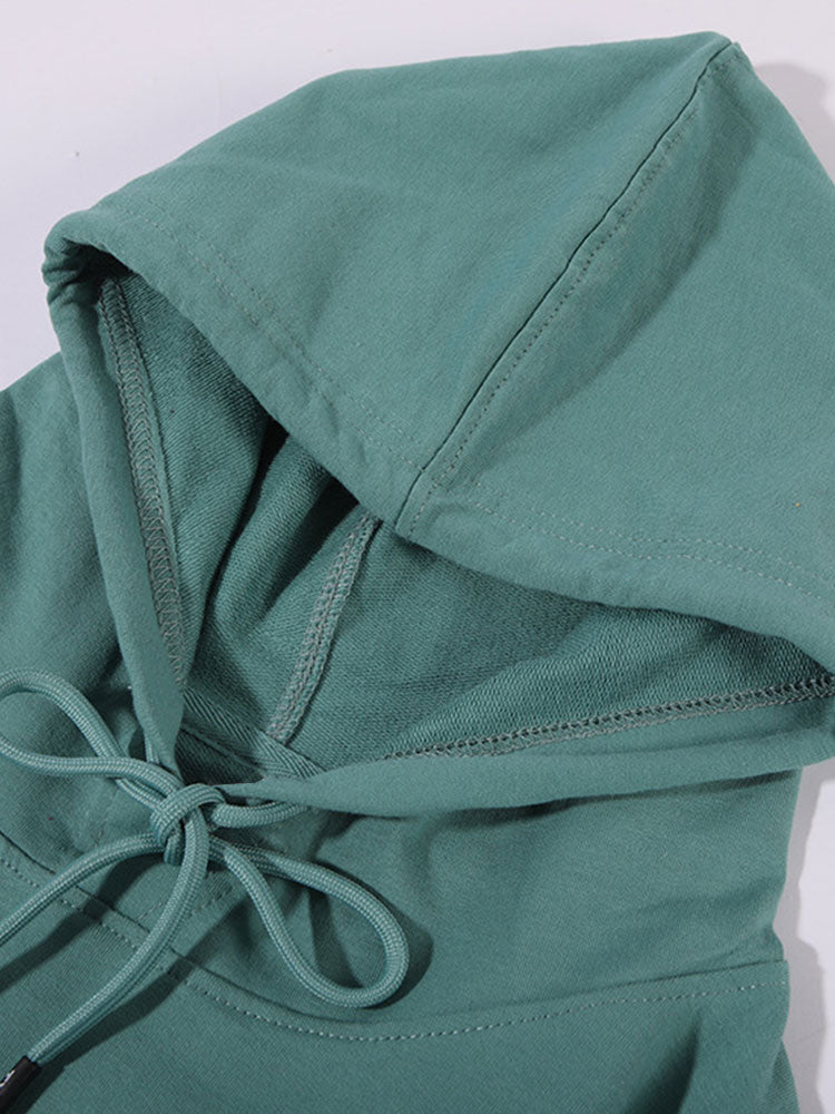 VARENO Basic Leinen Hoodie