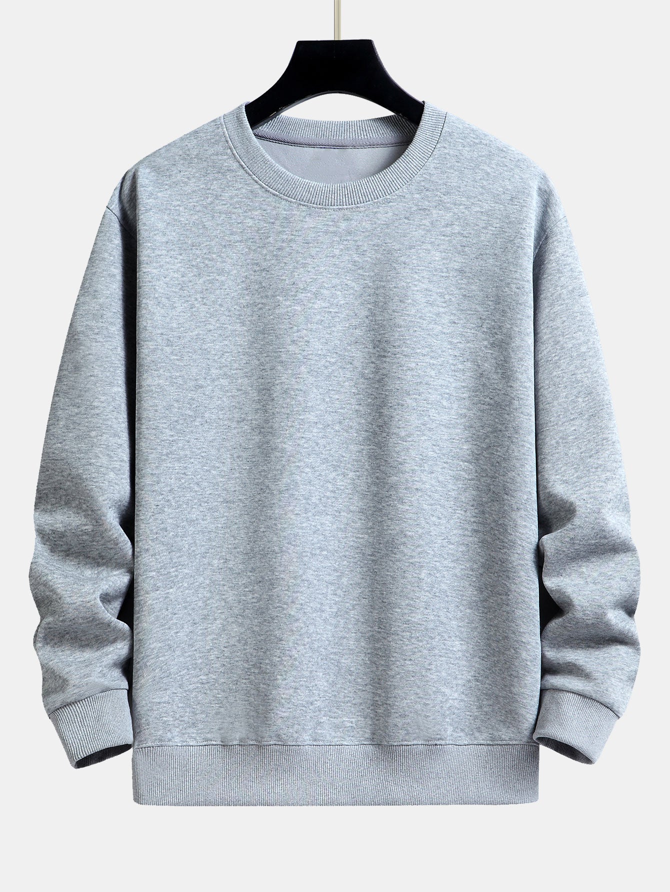 VARENO Basic Einfarbiges Sweatshirt