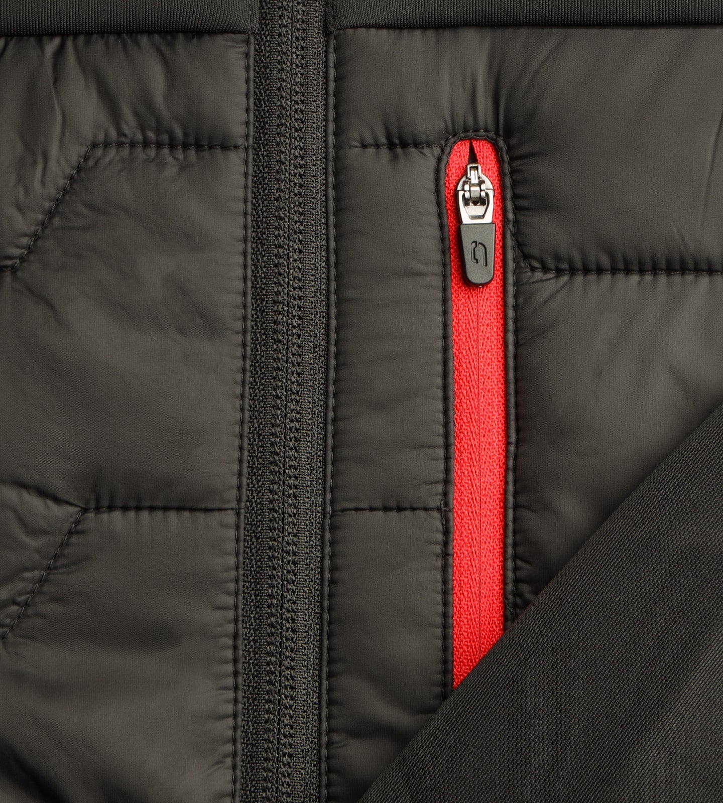 VARENO WALTER Rot Schwarze Jacke