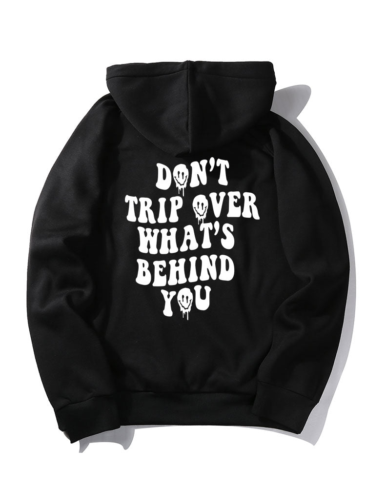 VARENO Hoodie mit Textaufdruck