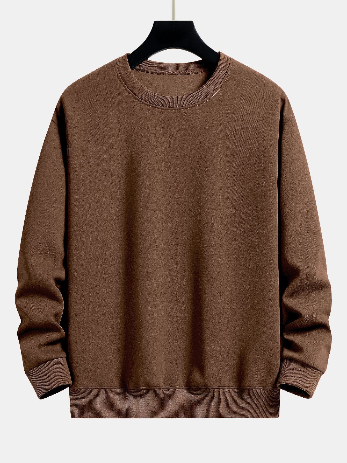 VARENO Basic Einfarbiges Sweatshirt