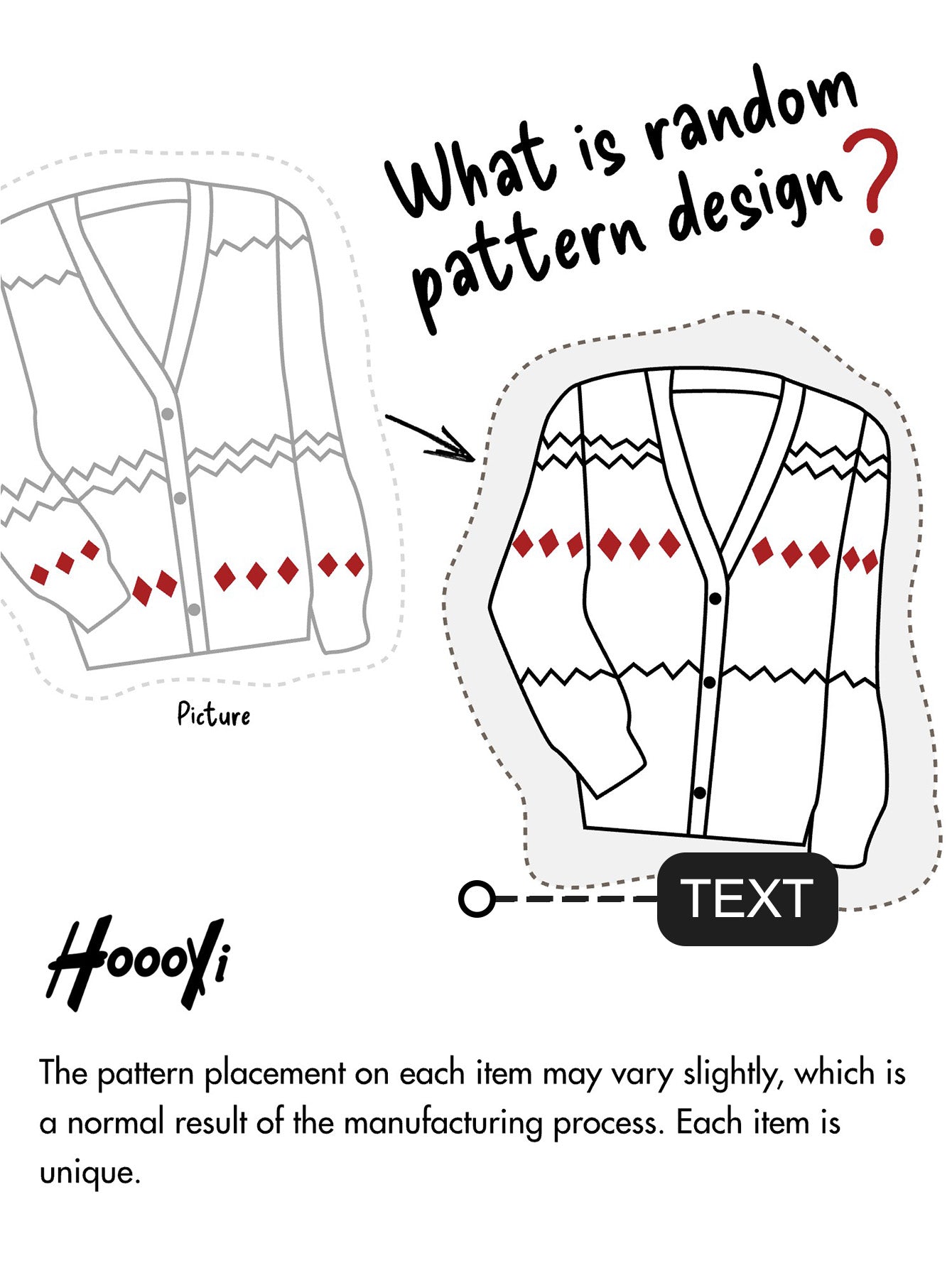 VARENO Hemdjacke mit ethnischem geometrischem Muster