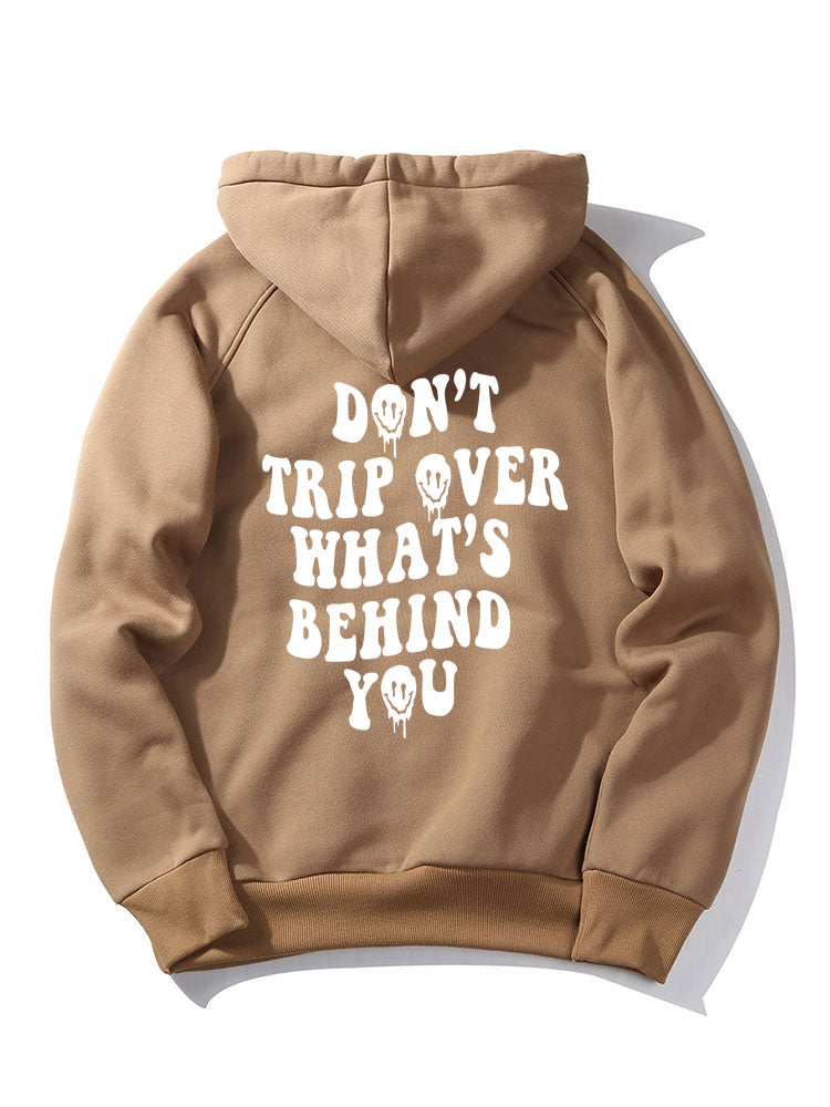 VARENO Hoodie mit Textaufdruck