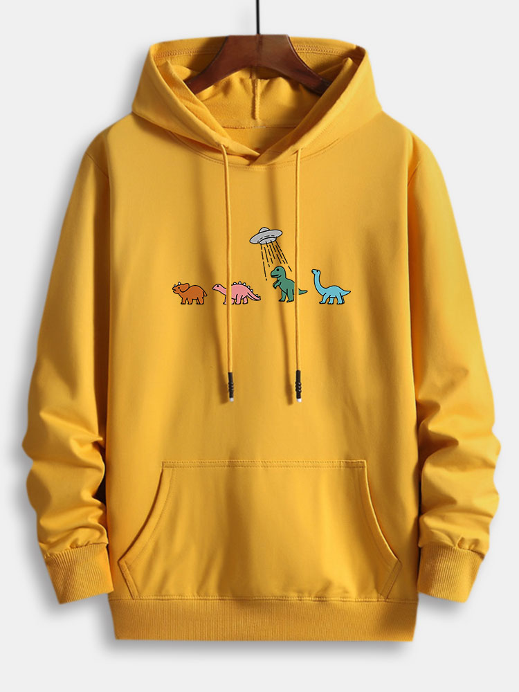 VARENO Cartoon-Dinosaurier-Hoodie