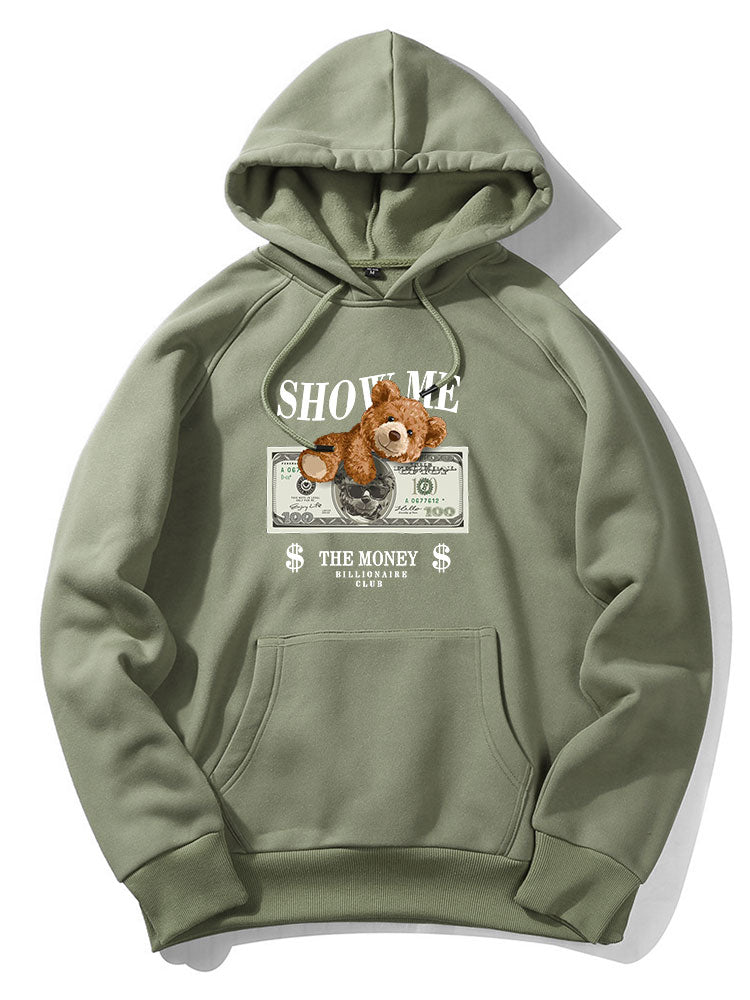 VARENO Money Bear Kapuzenpullover