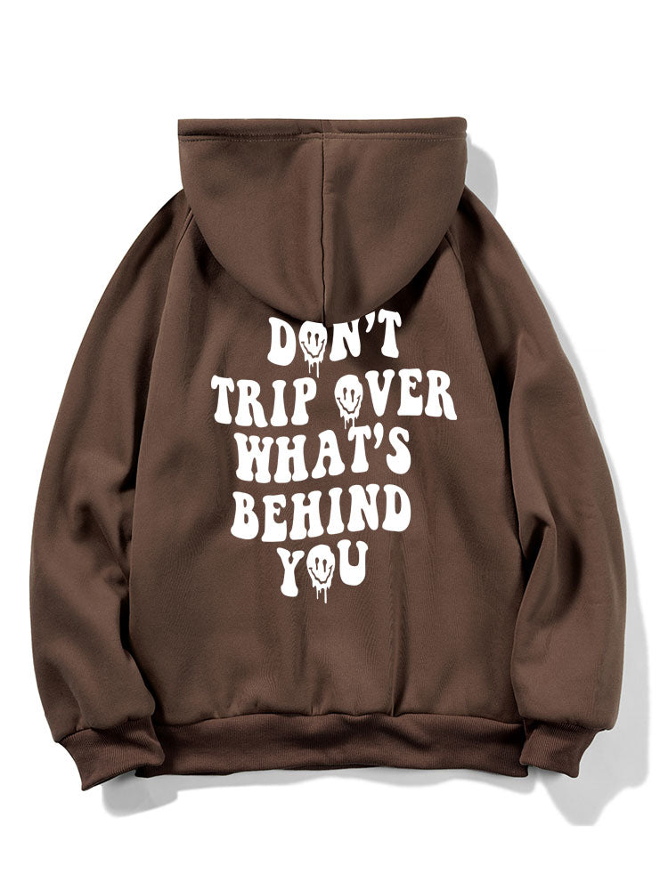 VARENO Hoodie mit Textaufdruck
