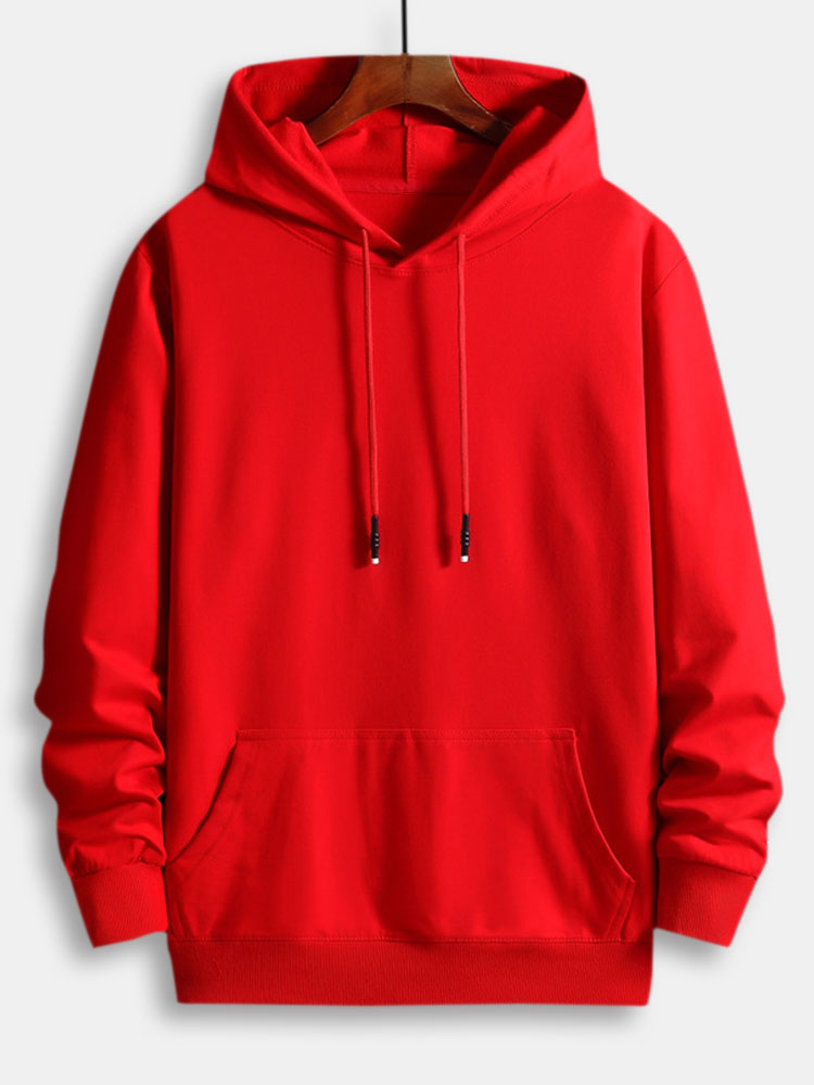 VARENO Basic Leinen Hoodie