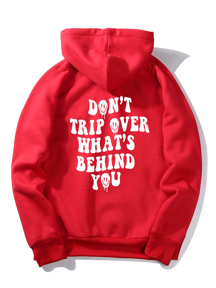 VARENO Hoodie mit Textaufdruck