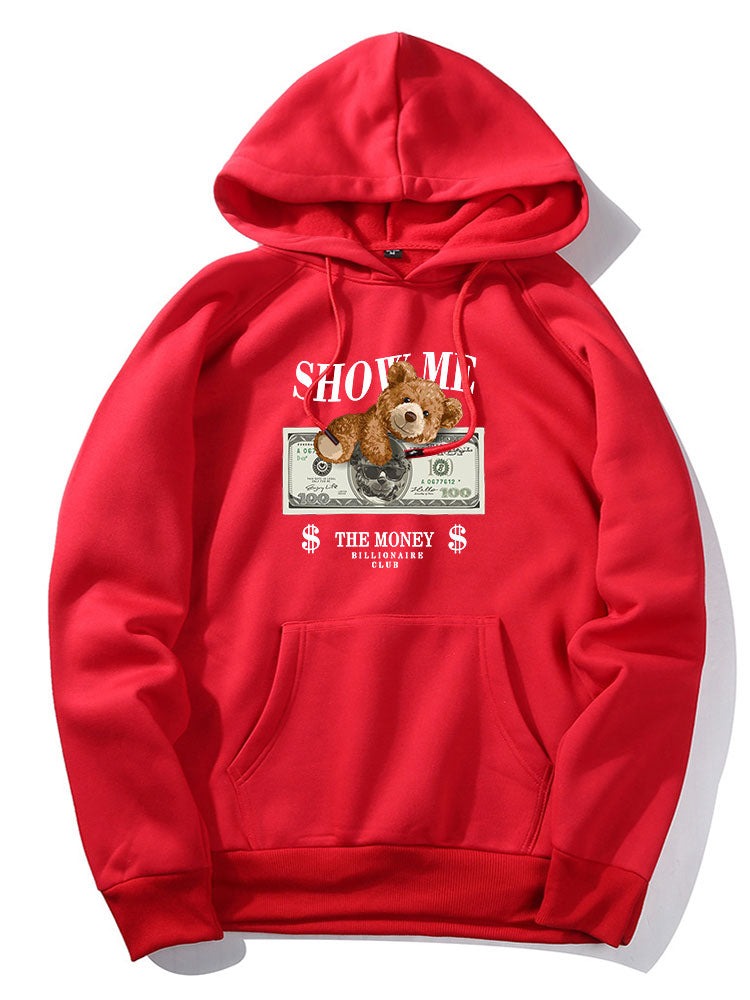 VARENO Money Bear Kapuzenpullover