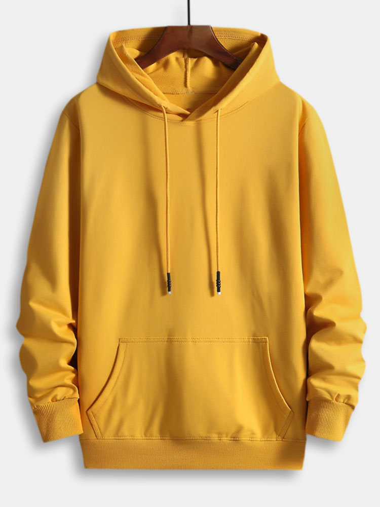 VARENO Basic Leinen Hoodie
