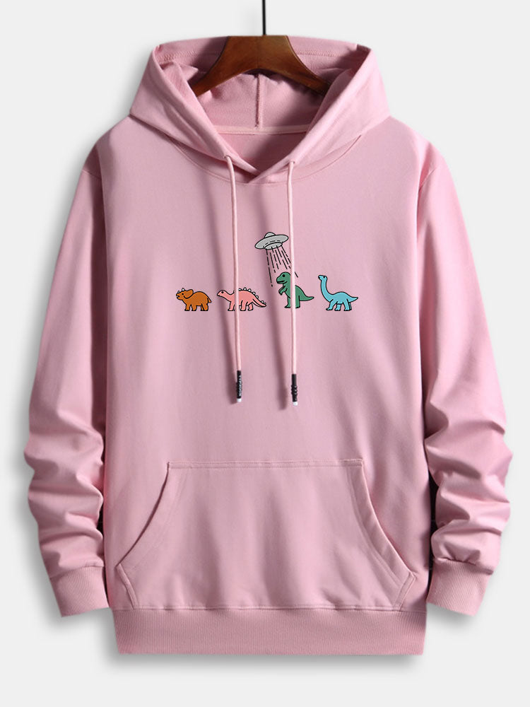 VARENO Cartoon-Dinosaurier-Hoodie