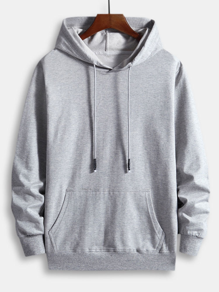 VARENO Basic Leinen Hoodie