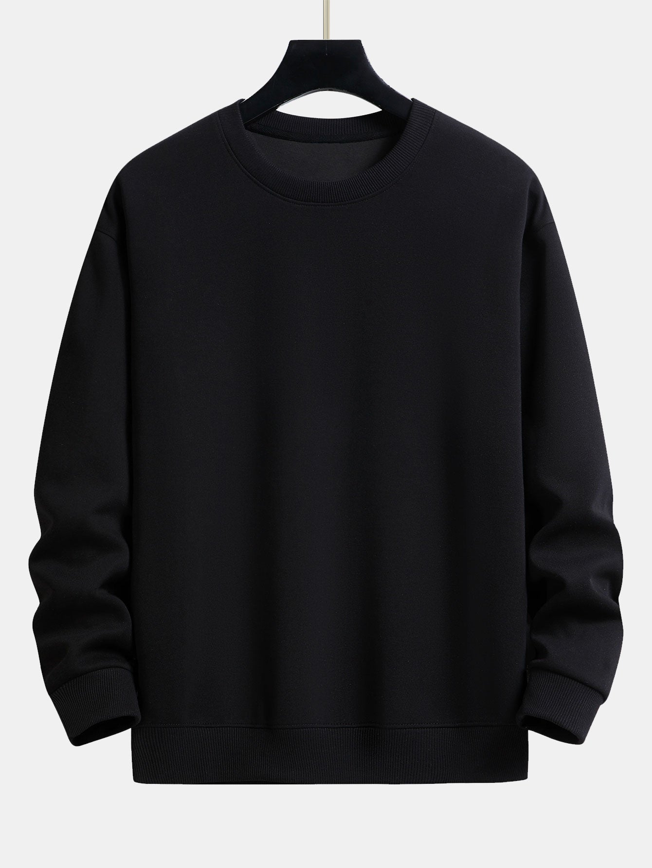 VARENO Basic Einfarbiges Sweatshirt