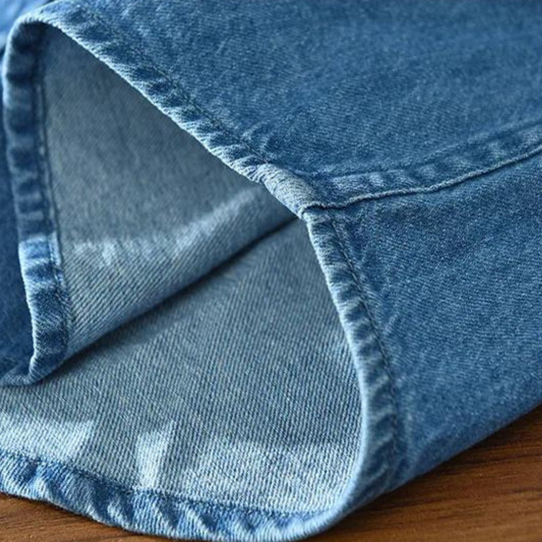 VARENO Hemd mit Jeanskragen