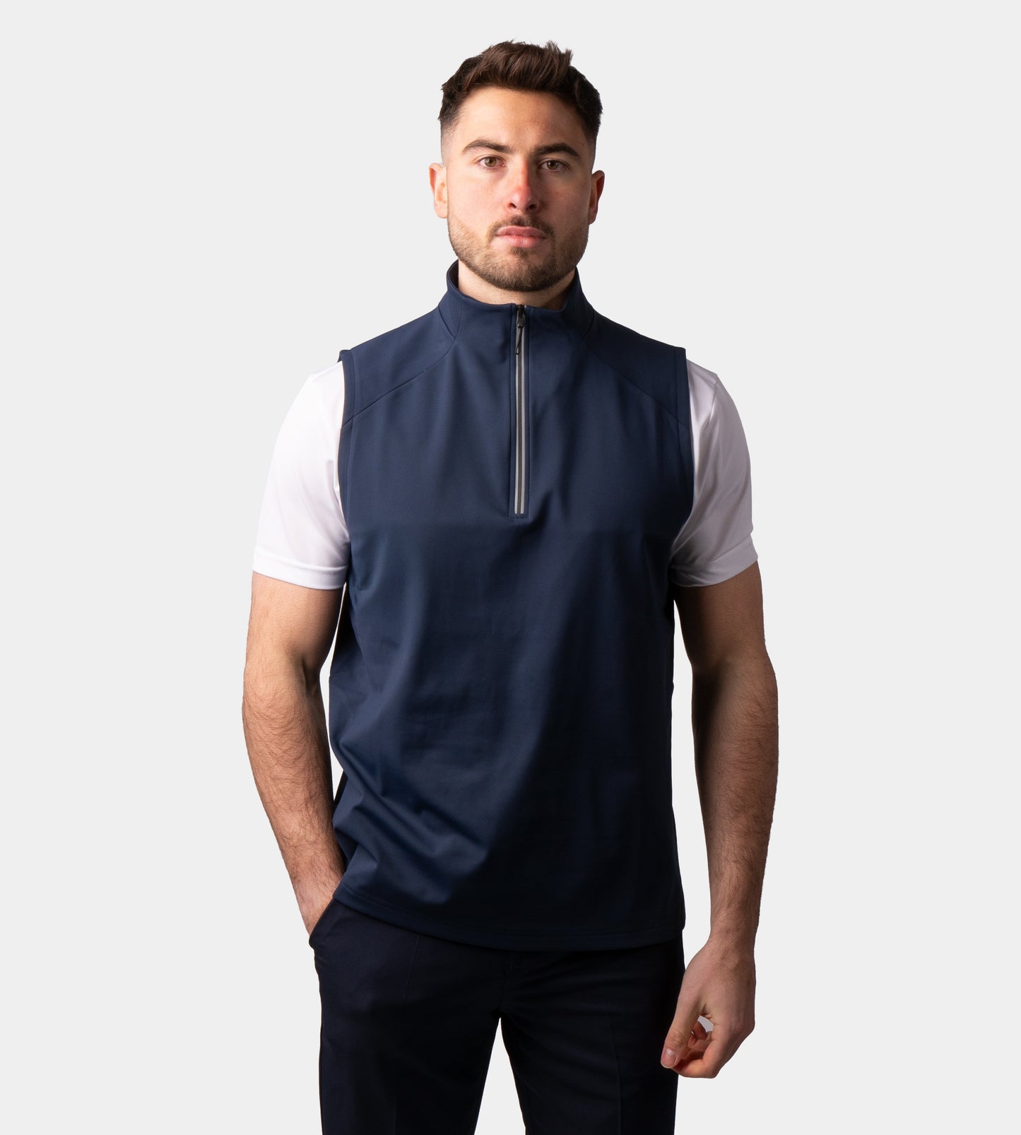 VARENO GALACTIC Marineblaue Weste