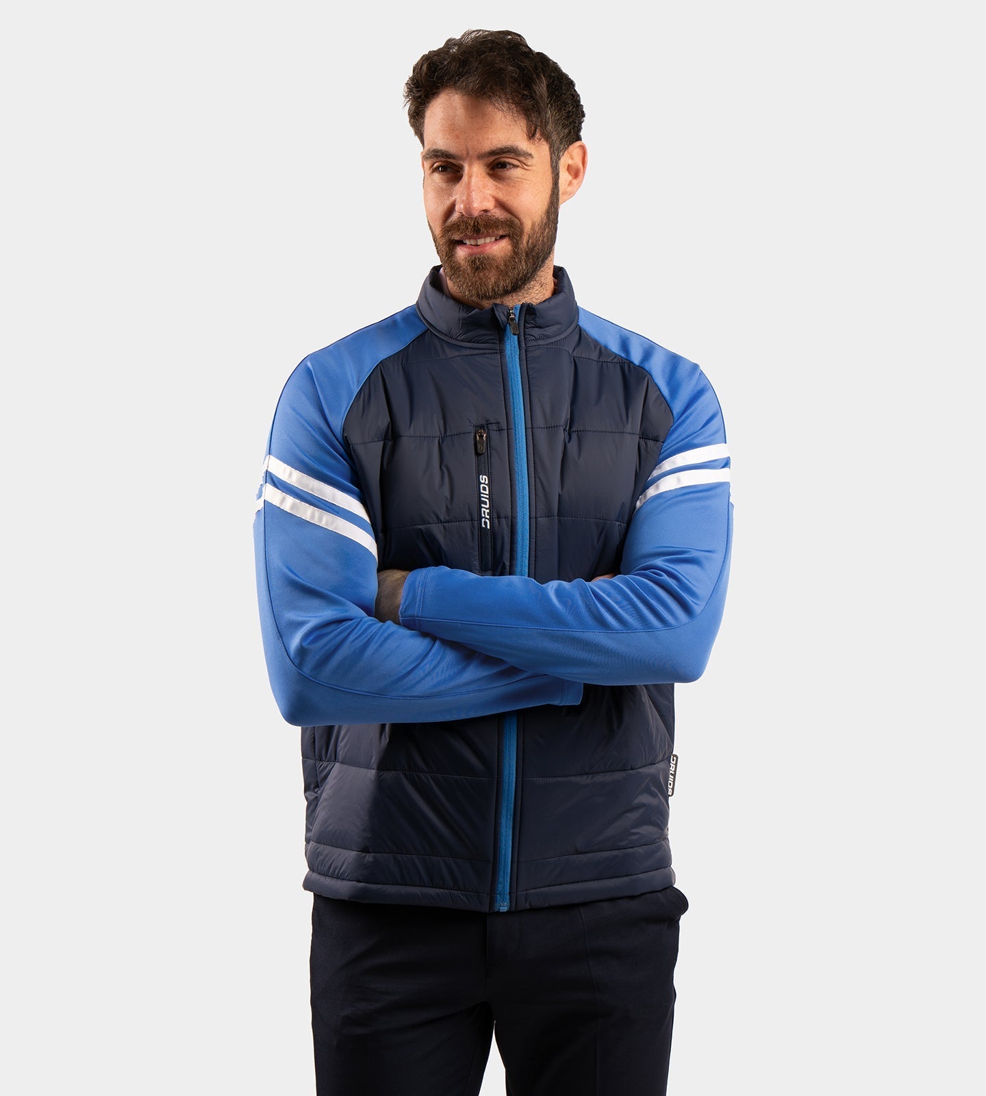 IRON BRIDGE Marineblaue Jacke