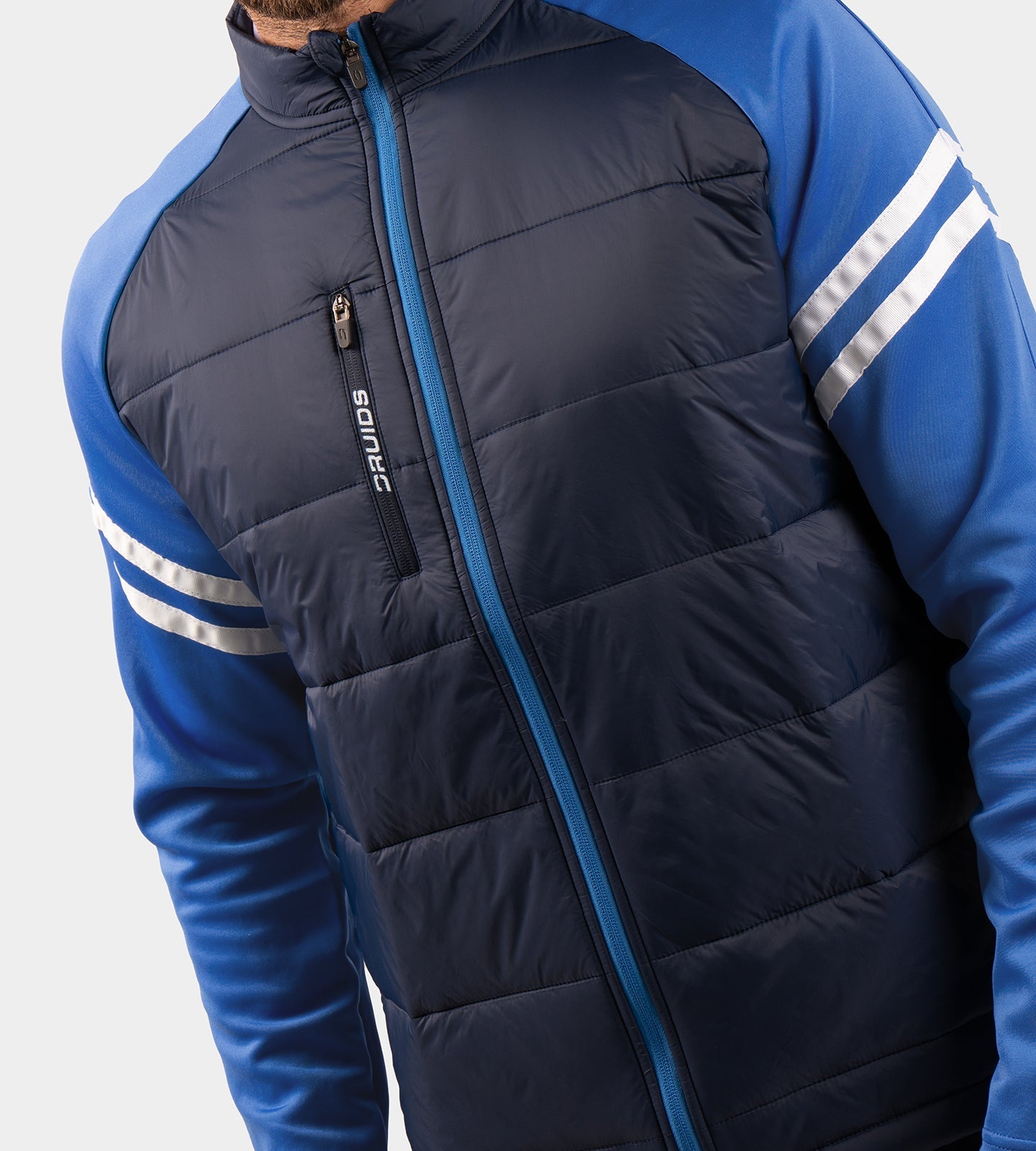 IRON BRIDGE Marineblaue Jacke