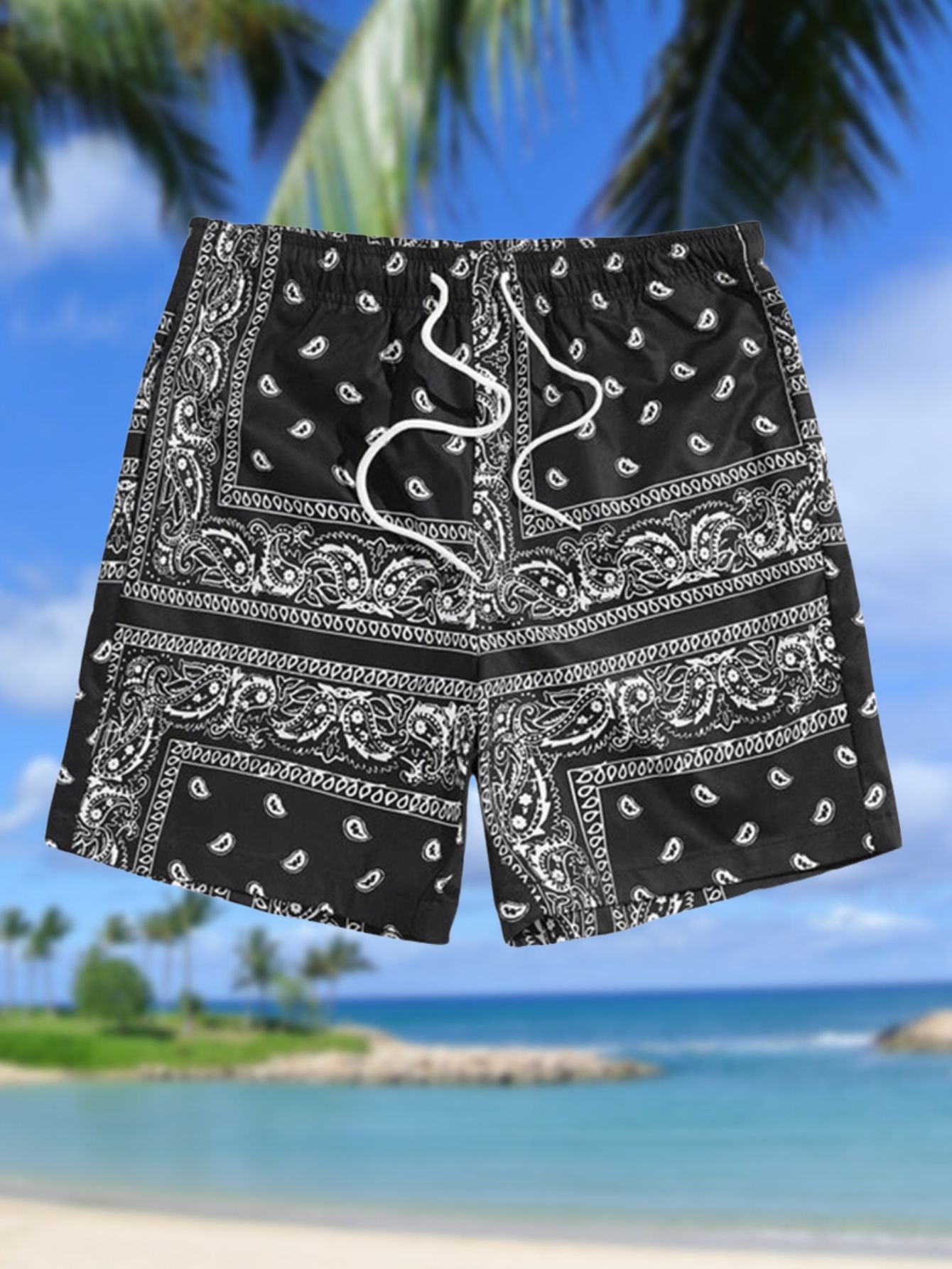 VARENO Blumen Shorts