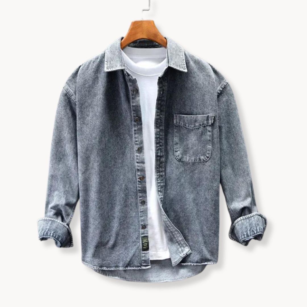 VARENO Jeanshemd