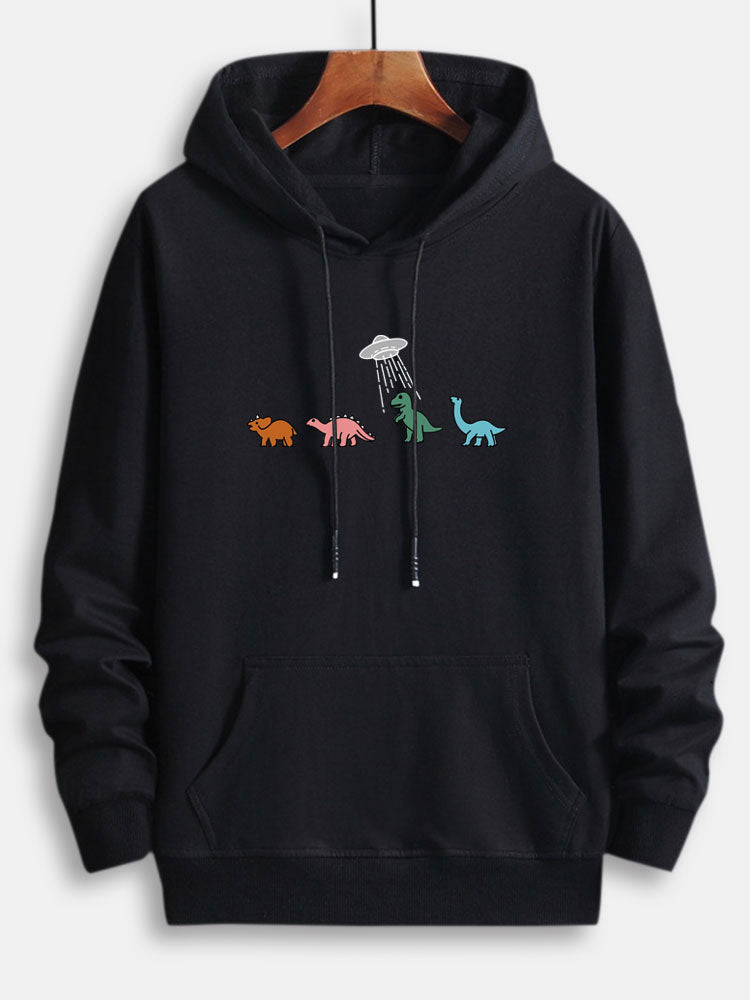 VARENO Cartoon-Dinosaurier-Hoodie