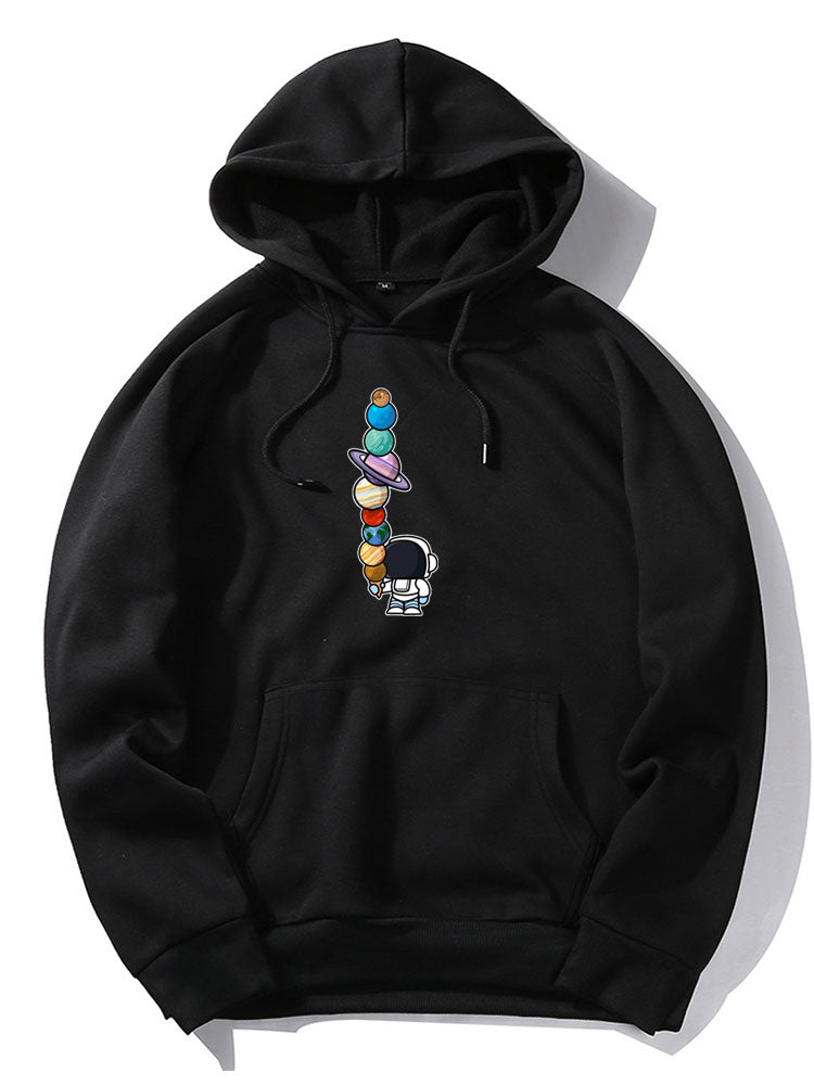 VARENO Cartoon-Astronauten-Hoodie