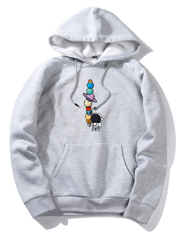 VARENO Cartoon-Astronauten-Hoodie