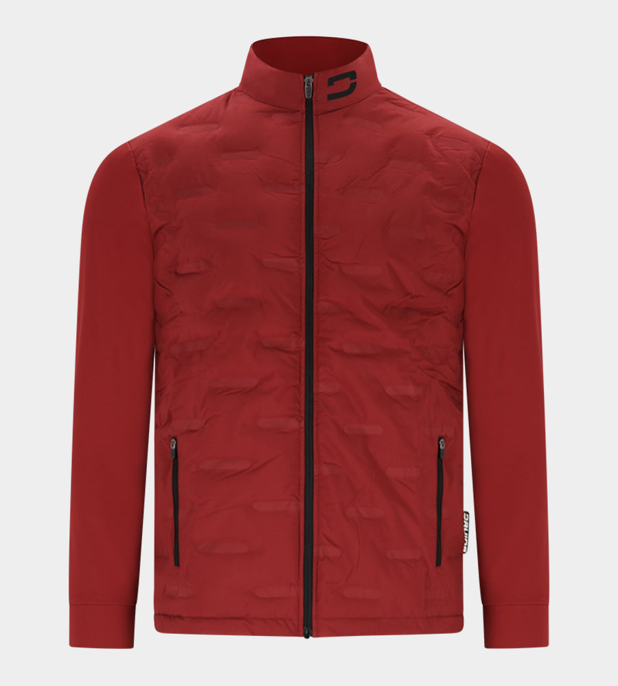 VARENO MEMBERS Burgunder Jacke