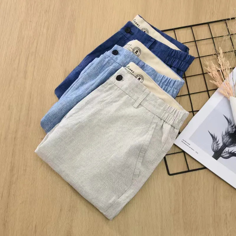 FERNANDO™ LEINENSHORTS
