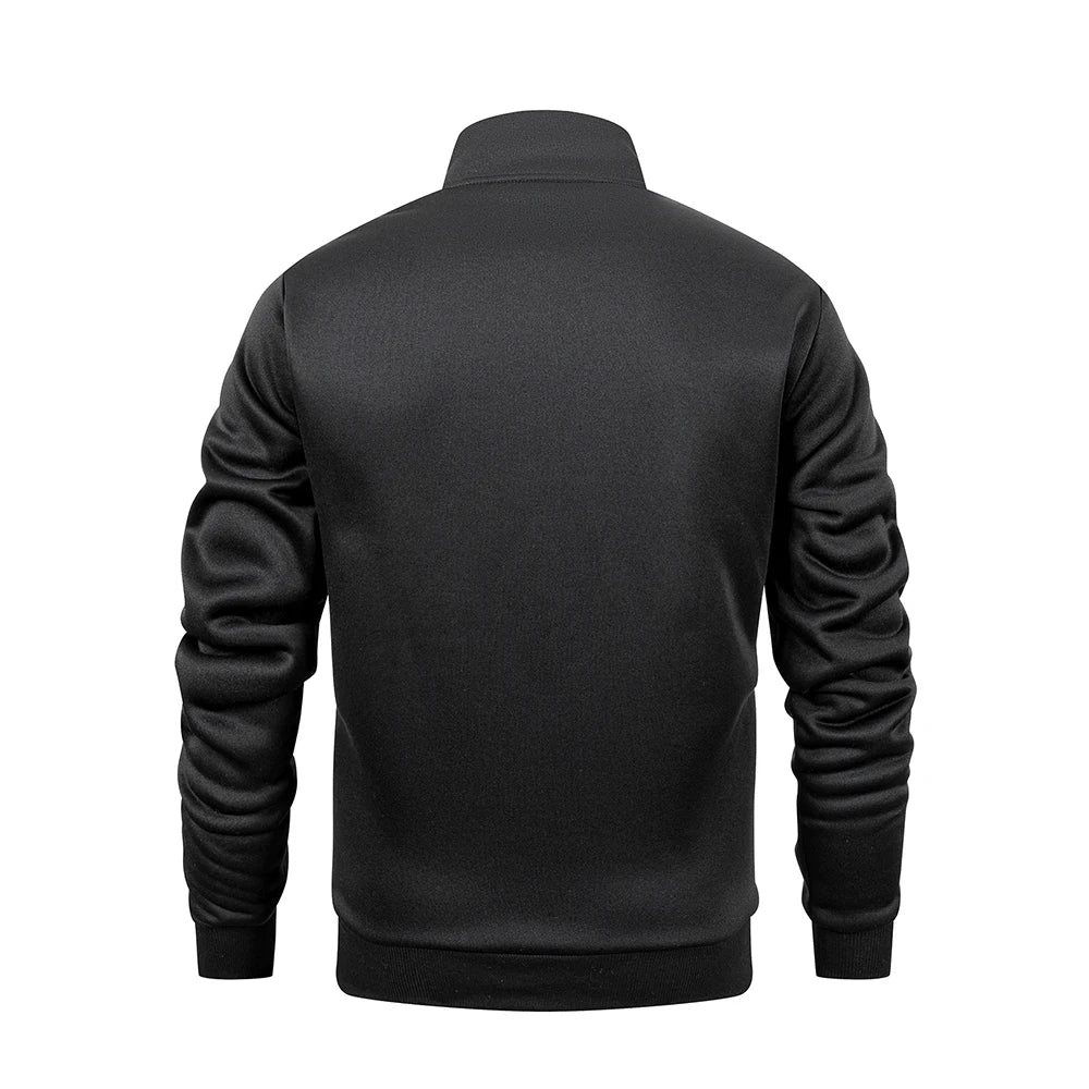 VARENO Zipper Cardigan