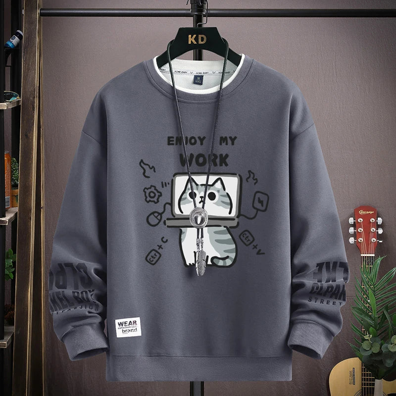 VARENO TV-Katzen-Sweatshirts