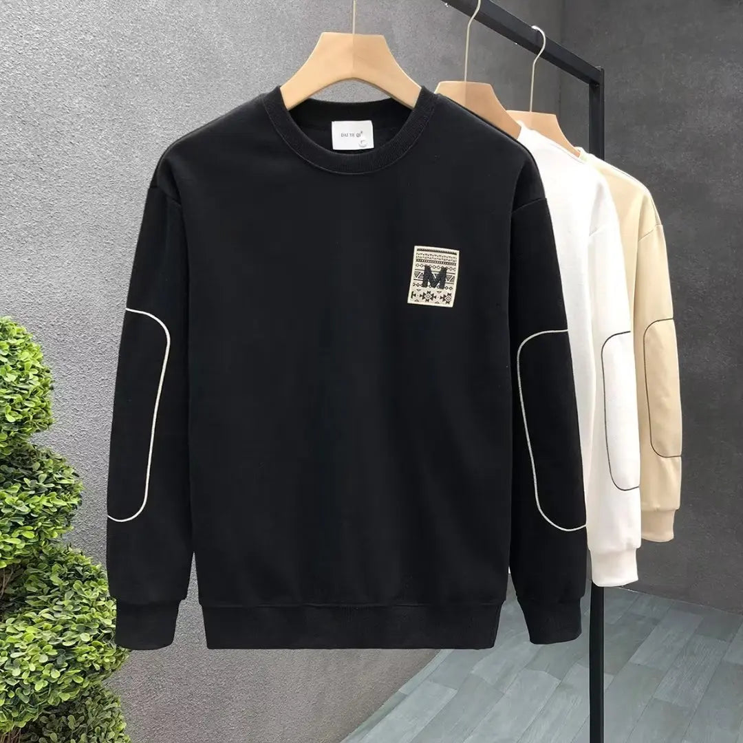 VARENO Koreanisches Casual-Sweatshirt