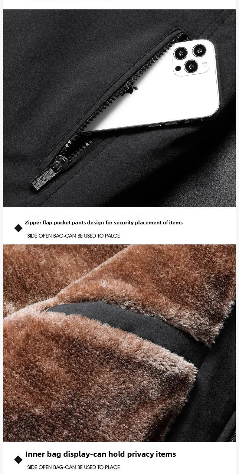 VARENO Lammwolljacke
