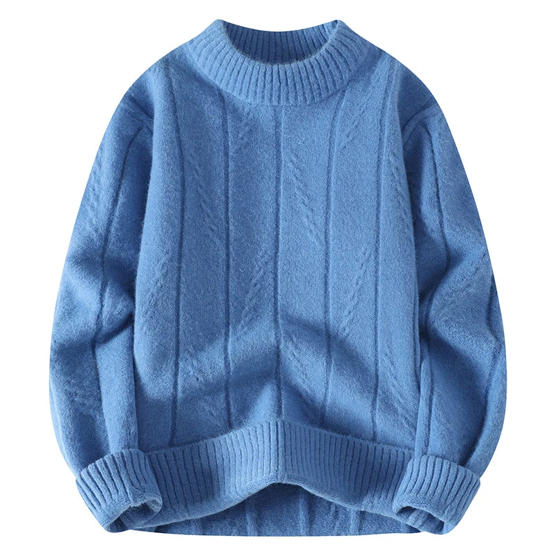 VARENO Neuer schlichter gestreifter Pullover