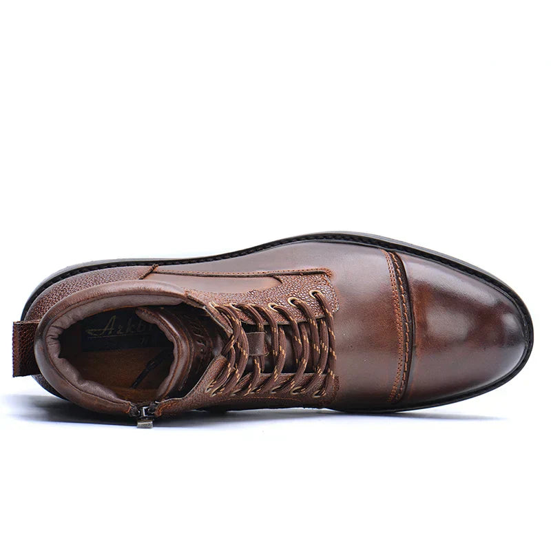 Hochwertige Lederstiefeletten