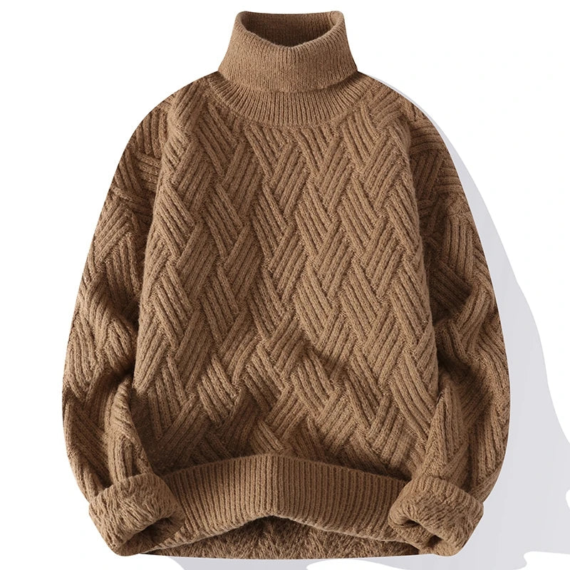 VARENO Lockerer Rollkragenpullover