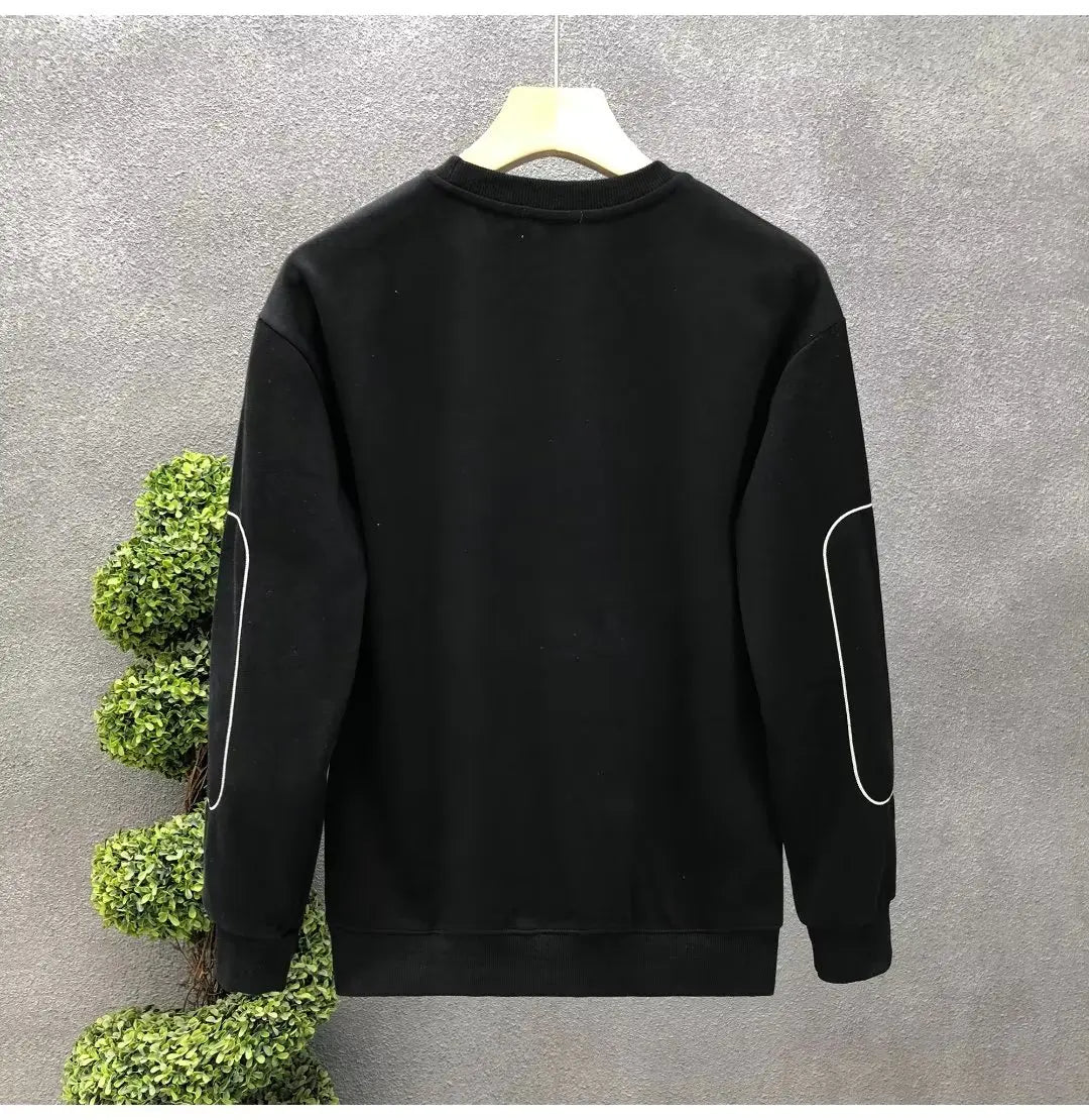 VARENO Koreanisches Casual-Sweatshirt