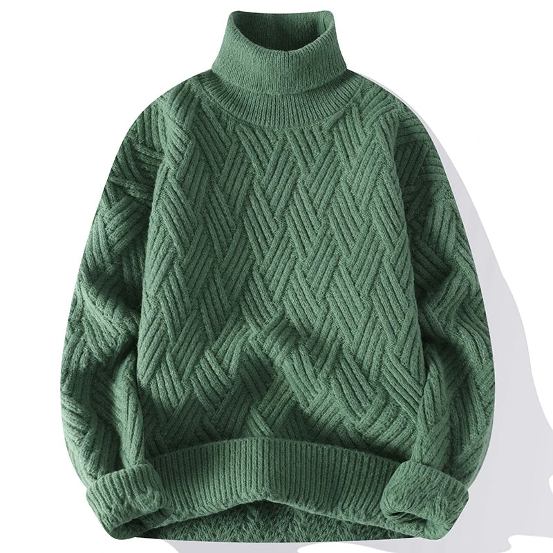 VARENO Lockerer Rollkragenpullover