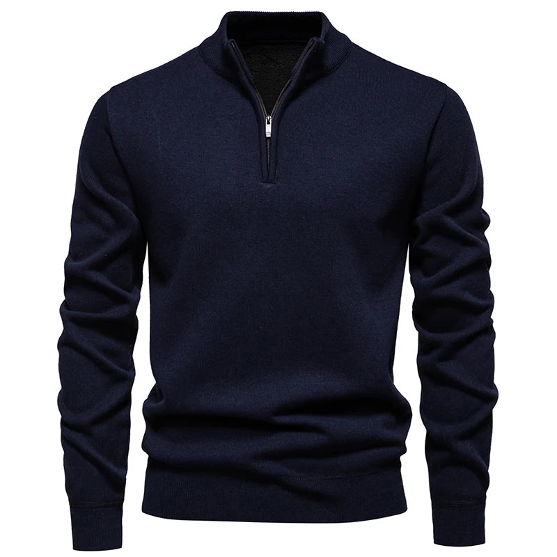 VARENO Slim Fit Lässiges Sweatshirt