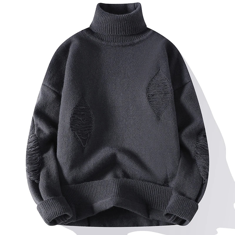 VARENO Rollkragenpullover mit Rollkragen