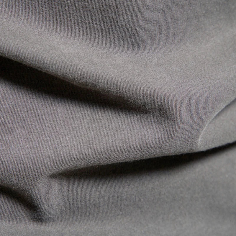 VARENO Langarm-Sweatshirt aus Baumwolle