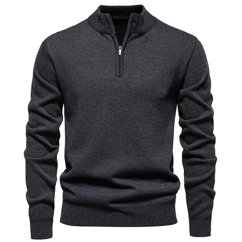 VARENO Slim Fit Lässiges Sweatshirt