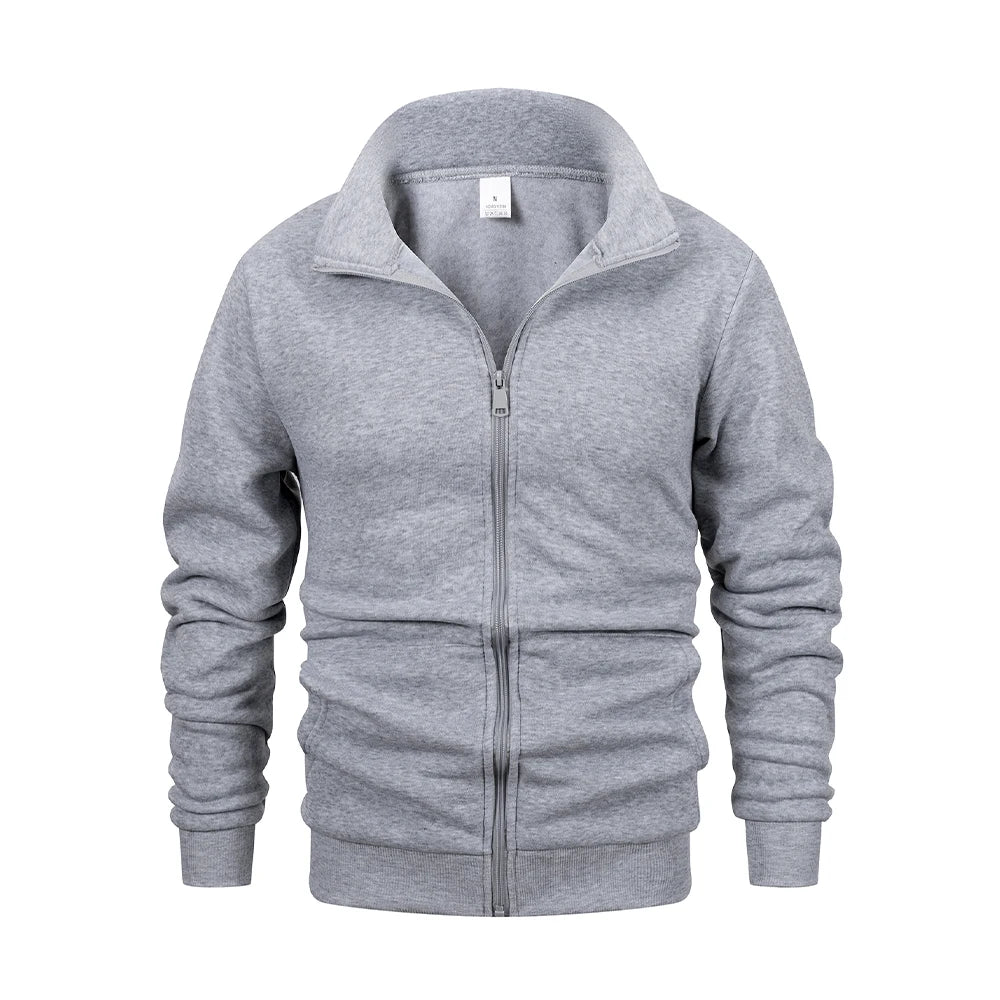 VARENO Zipper Cardigan