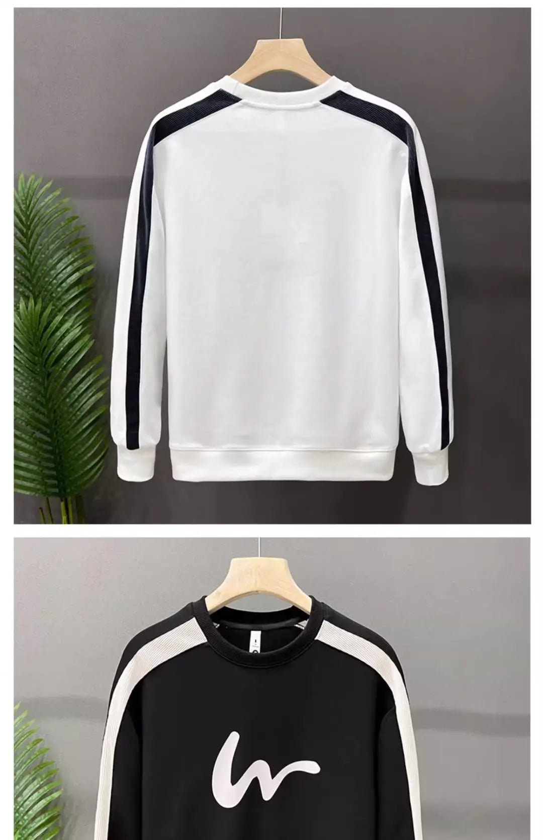 VARENO Sweatshirt aus koreanischer Baumwolle