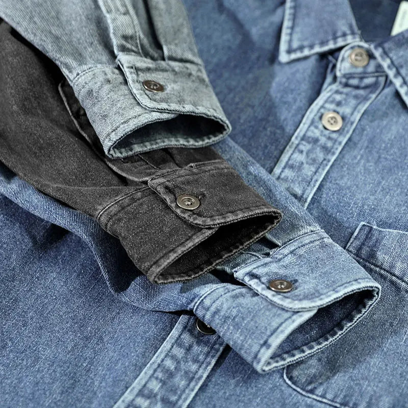 VARENO Jeanshemd