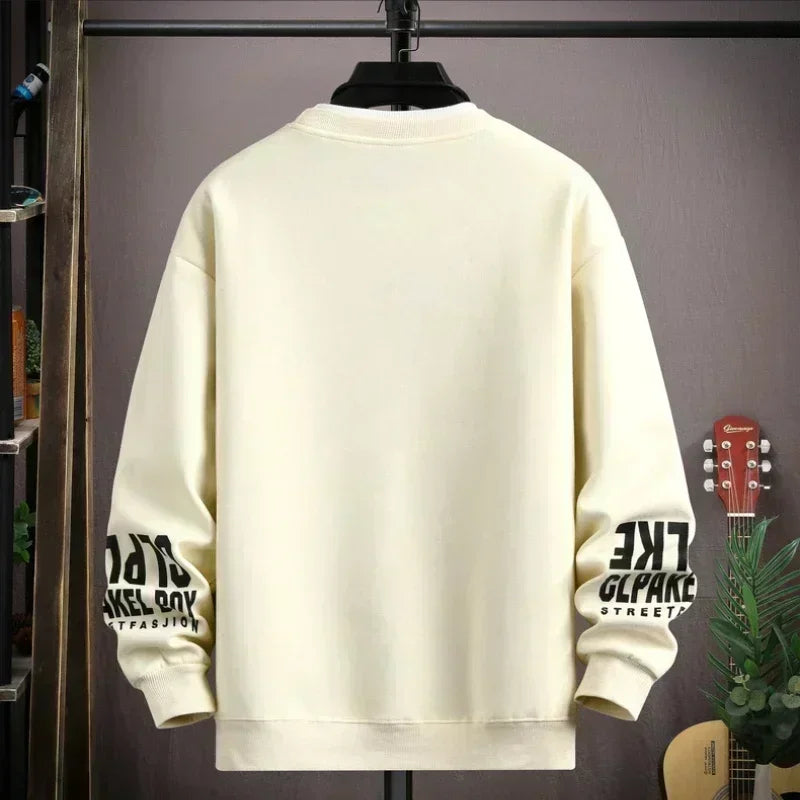 VARENO Oversize-Sweatshirt mit Katzenmuster